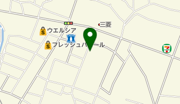 にしい理容の地図画像