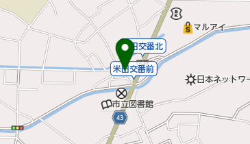 有限会社岡本商店の地図画像