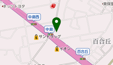 ぬし塗装の地図画像