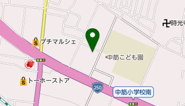 松陽建設株式会社の地図画像