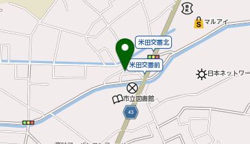 ヨシダ時計眼鏡店の地図画像