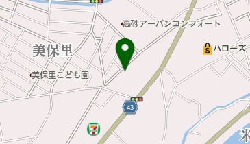 エレガンス美容室の地図画像