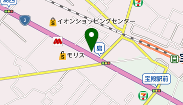カットハウスミチ美容室の地図画像