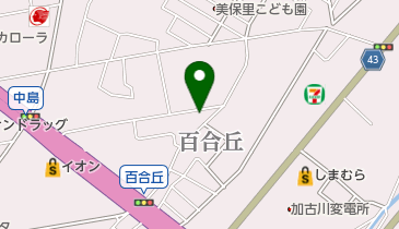 ライスショップハセガワの地図画像