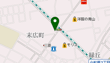 つつじ薬局末広の地図画像