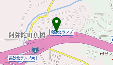 カットサロンサトウの地図画像