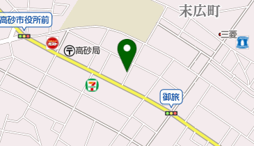 駒井理容所の地図画像