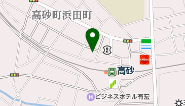 高砂理容の地図画像