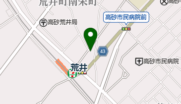 ヘアーサロンイワサキの地図画像