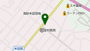 ピザハット高砂米田店の地図画像