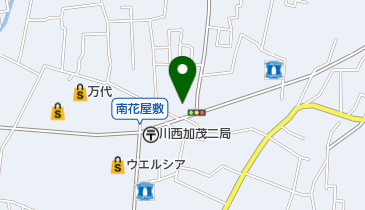 だいこんや川西花屋敷店の地図画像