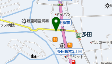 肥爪ホンダ販売の地図画像