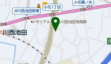 あんずデイサービス川西の地図画像
