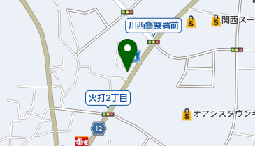 にしね電化の地図画像