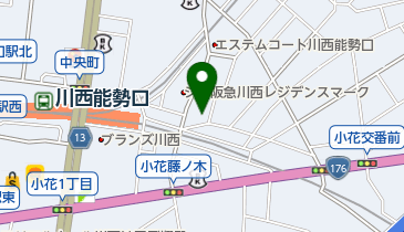 平和無線の地図画像