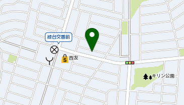 向陽台整骨院の地図画像
