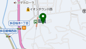 青柳貸衣裳店の地図画像