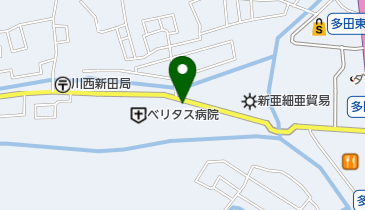 ダスキン花屋敷の地図画像