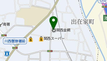 関西金網株式会社大阪工場の地図画像