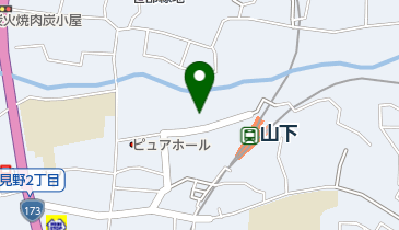 山下バプテスト教会の地図画像