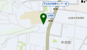 川西市総合センター・川西隣保館・川西児童館の地図画像