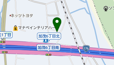 マツダ工業所の地図画像