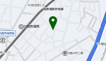 クレハ綿業の地図画像