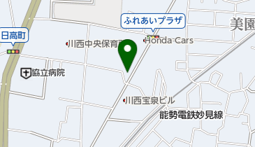 北摂交通株式会社の地図画像