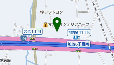 川西機械の地図画像