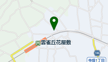 針灸IN花屋敷の地図画像