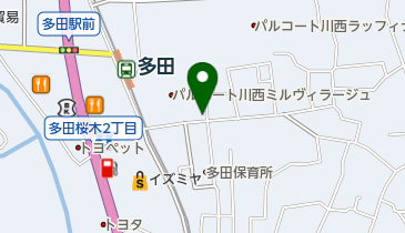 ビューティーサロン邑里の地図画像