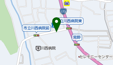 美容室ヴェルジュの地図画像