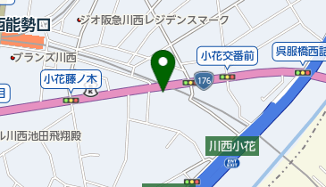 阪急興産株式会社の地図画像
