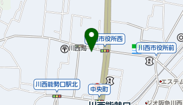 太陽生命保険株式会社川西支社の地図画像
