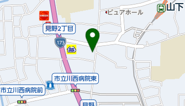 センター薬局の地図画像