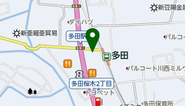 ヘアーサロンユカワの地図画像