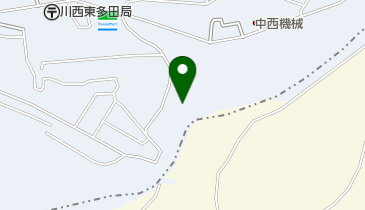 川西鼓が丘霊園の地図画像