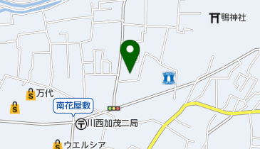 川西市役所 文化財資料館の地図画像