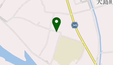 大島町中集会場の地図画像