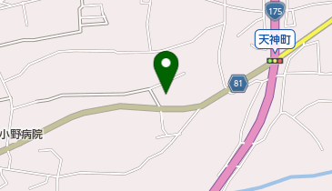 天神町公民館の地図画像