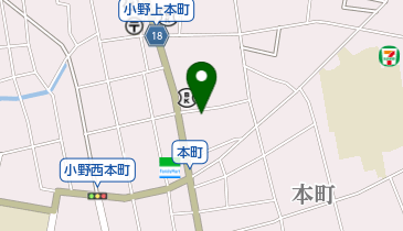 本町会館の地図画像