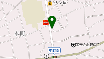 たんぽぽ中町店の地図画像