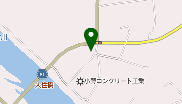 江金自動車の地図画像