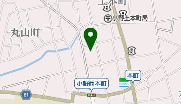 マツヤスポーツの地図画像