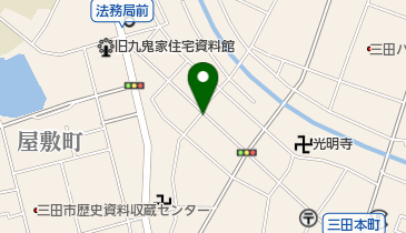 畑荒物店の地図画像