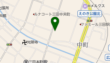 ユピテル三田の地図画像