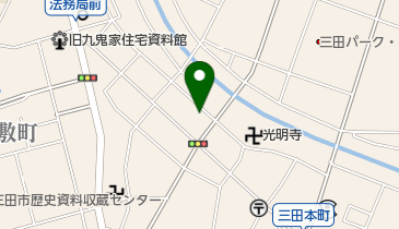 奥本模型店の地図画像