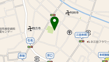 三田市立 心道会館の地図画像