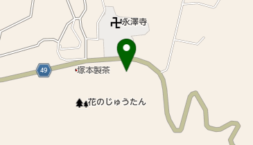 永沢寺花菖蒲園の地図画像