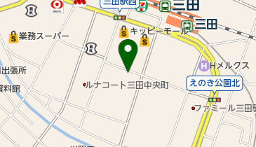 佐野靴店の地図画像